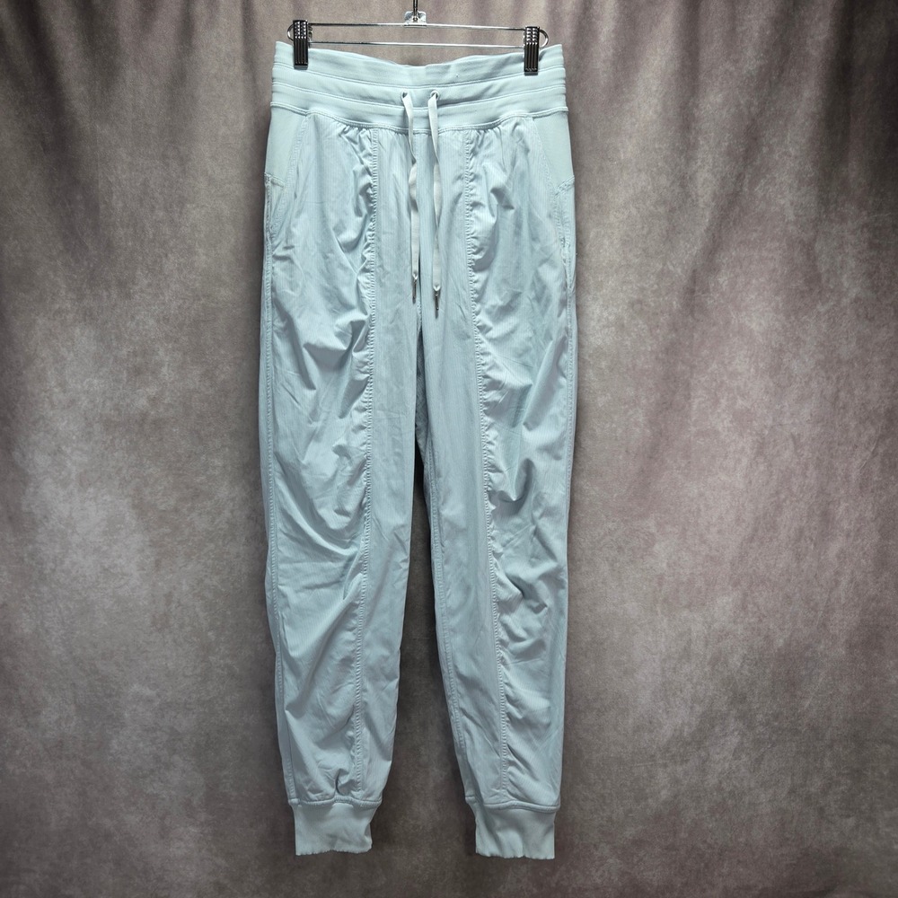 Lululemon Dance Studio Jogger Mid-Rise Lined Powder Blue LW5ENPS Size 4